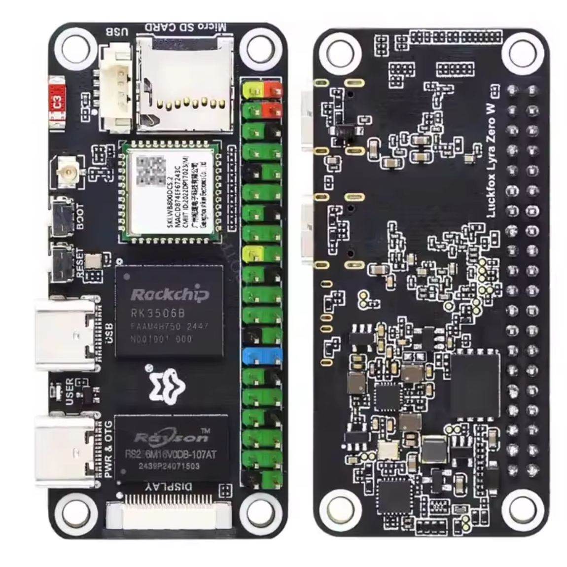 Pi Display - Carte Linux Luckfox Lyra Zero W