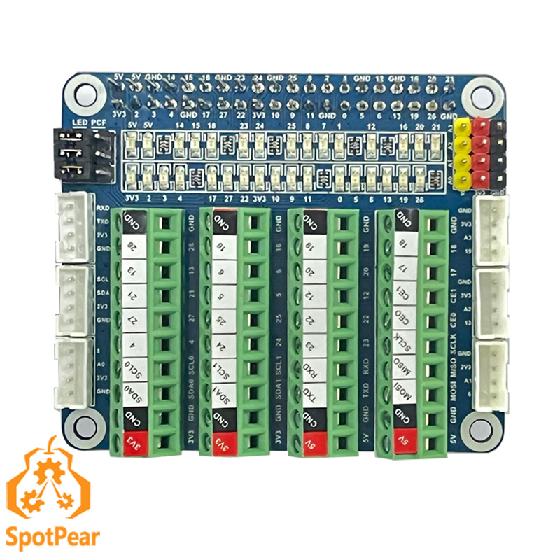 Pi Cooler - Raspberry Pi PCF8591 – panneau d'extension