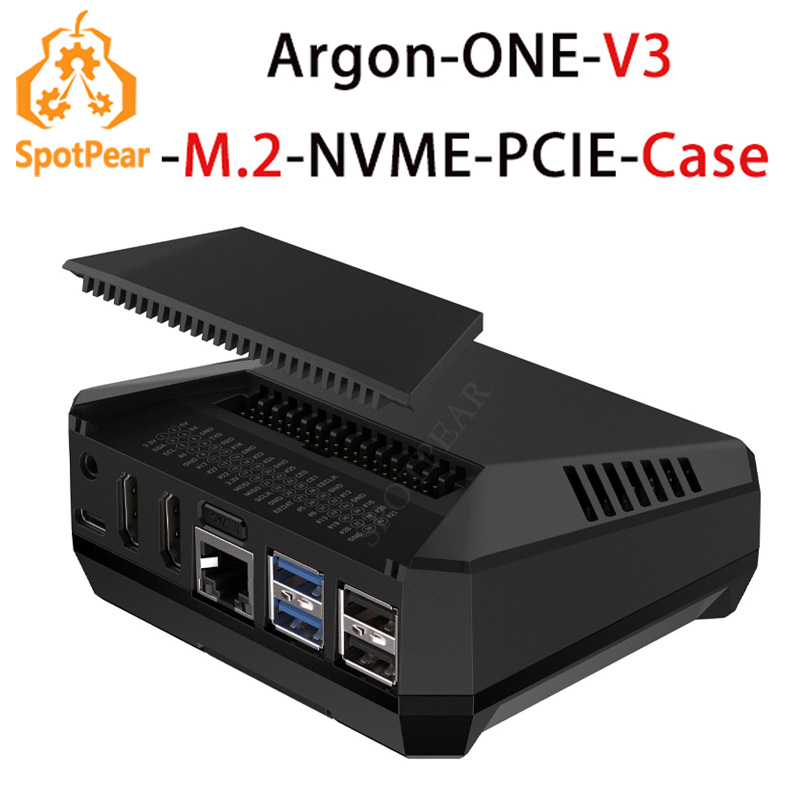 Pi 5 Case - Boîtier Argon ONE V3 M.2 NVME