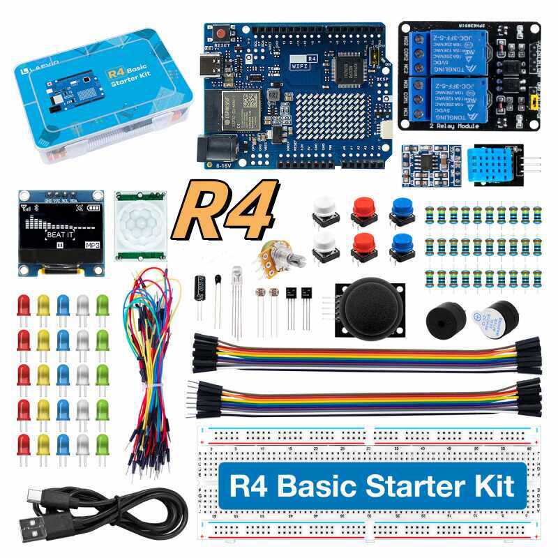 Arduino Kit - Kit de développement UNO R4 compatible