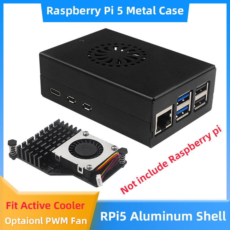 Pi 5 Case - Raspberry Pi 5 boîtier en alliage