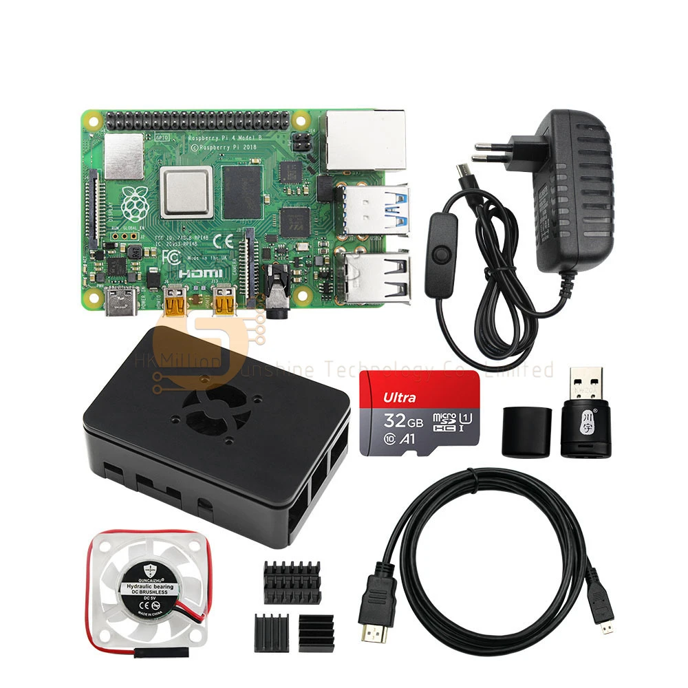 Pi 4 Case - Kit de démarrage Raspberry Pi 4