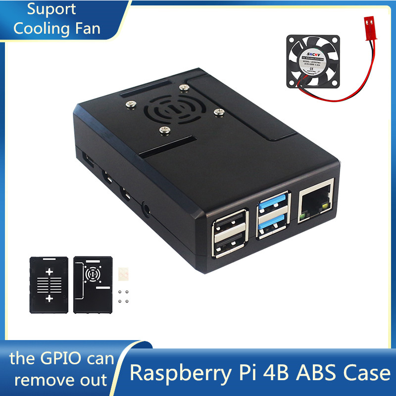 Pi Power Supply - Boîtier ABS pour Raspberry Pi, coque