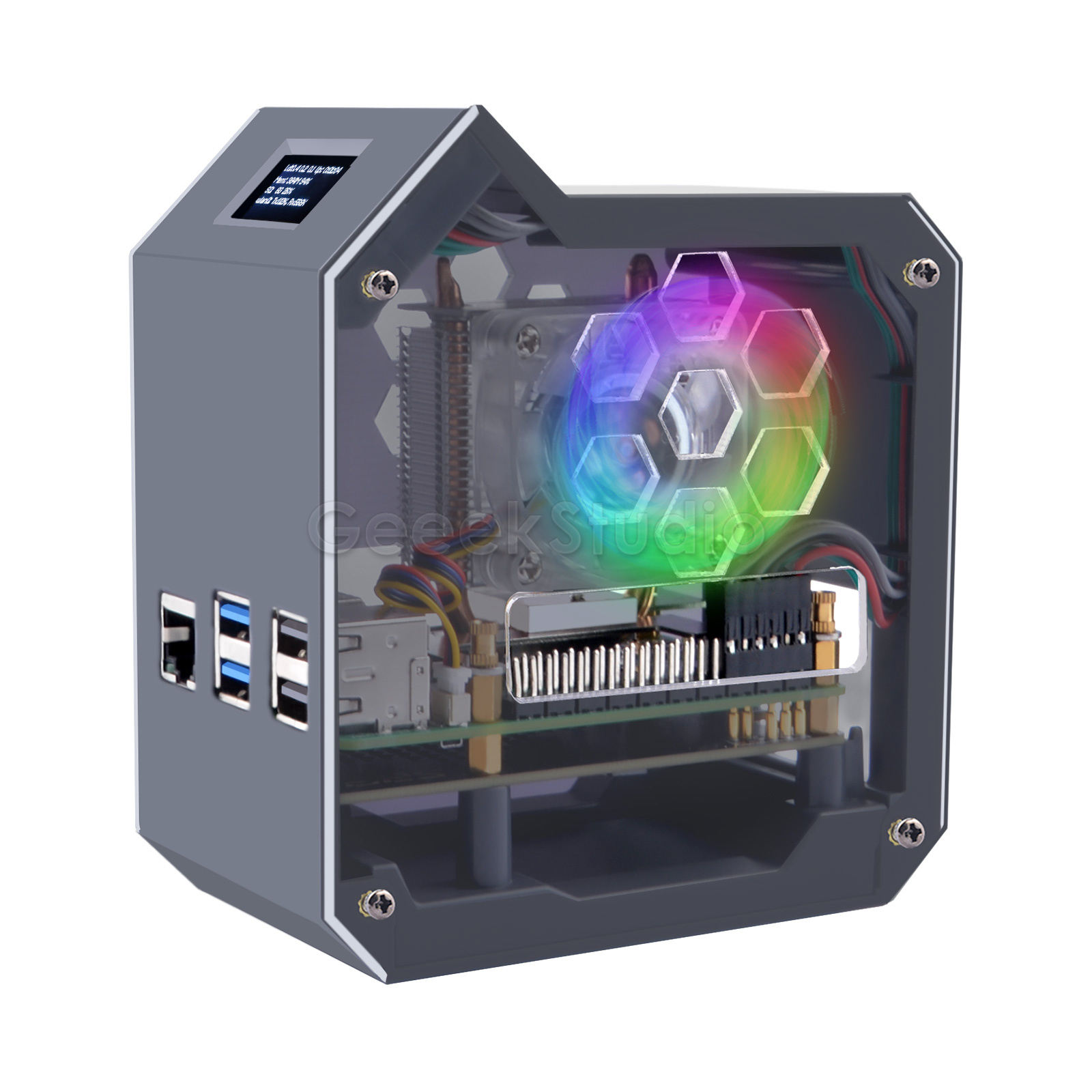 Pi 5 Case - Kit NAS Minitower NVMe pour Raspberry