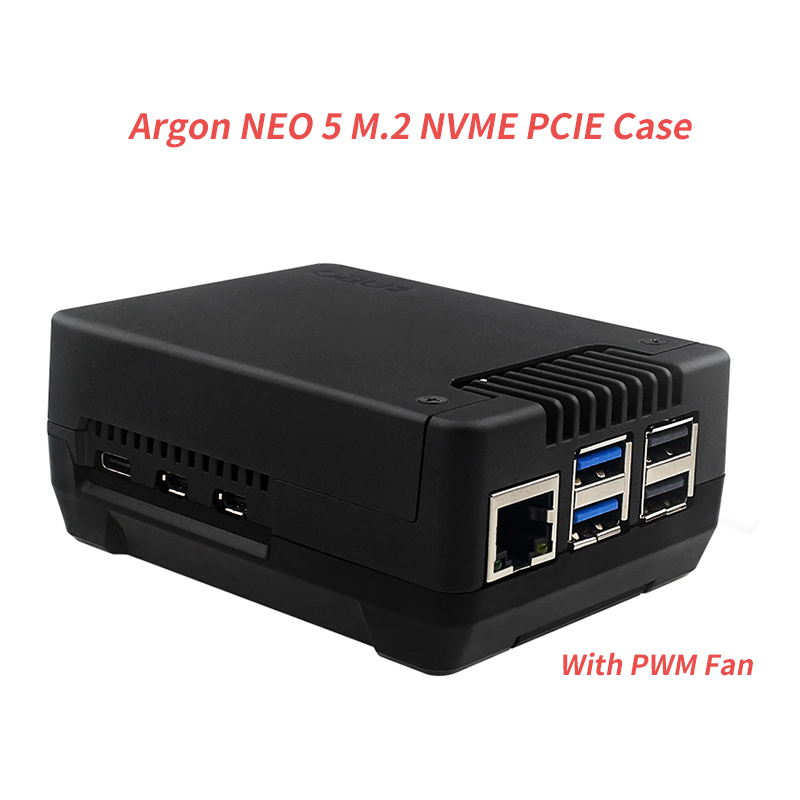 Argon NEO 5 M.2 NVME PCIE boît - Pi Power Supply avis et prix