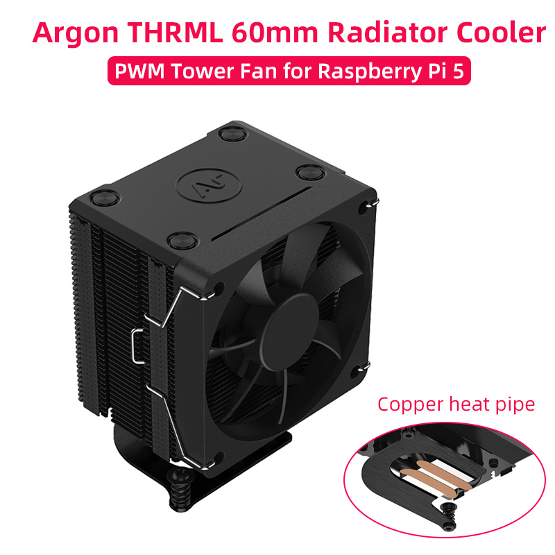 Raspberry Pi 5 Argon THRML 60m - Pi Cooler avis et prix