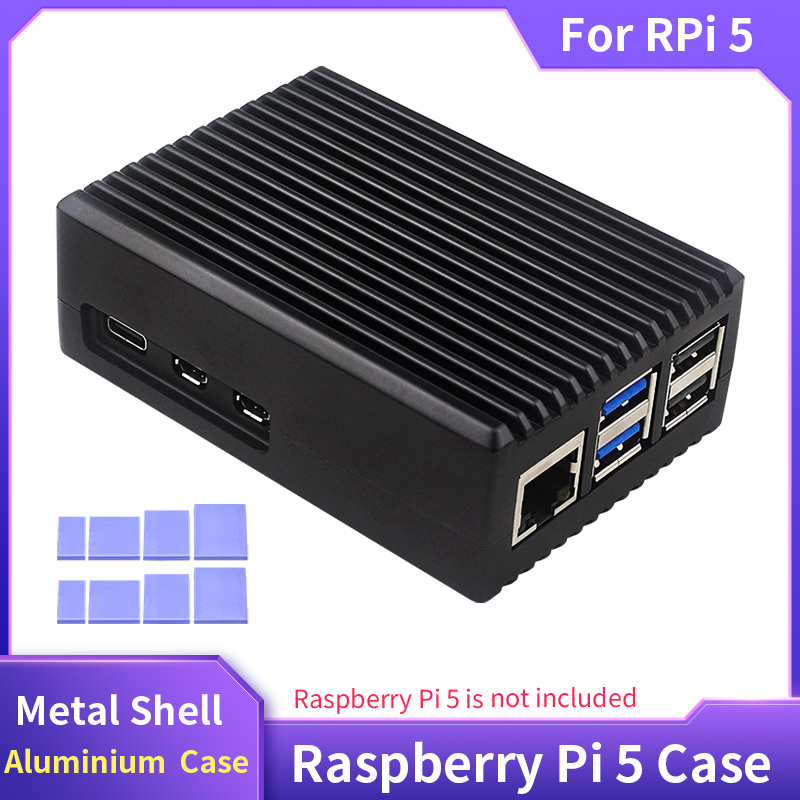 Raspberry Pi 5 coque métalliqu - Pi 5 Case avis et prix